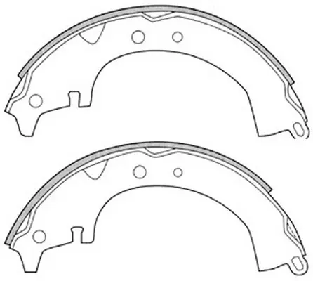 FT1161 FIT Комплект тормозных колодок (фото 1)