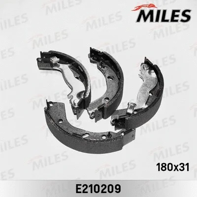 E210209 MILES Комплект тормозных колодок (фото 1)