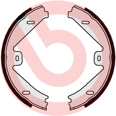S 50 525 BREMBO Комплект тормозных колодок, стояночная тормозная система (фото 1)