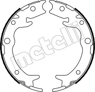 53-0159 METELLI Комплект тормозных колодок, стояночная тормозная система (фото 1)