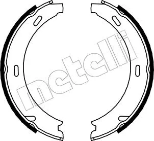 53-0233 METELLI Комплект тормозных колодок, стояночная тормозная система (фото 1)