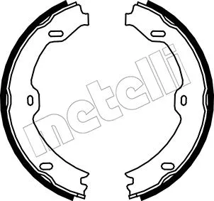 53-0243 METELLI Комплект тормозных колодок, стояночная тормозная система (фото 1)