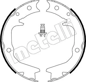 53-0265 METELLI Комплект тормозных колодок, стояночная тормозная система (фото 1)
