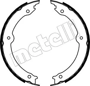 53-0451 METELLI Комплект тормозных колодок, стояночная тормозная система (фото 1)