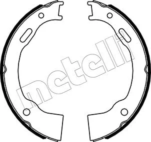 53-0514 METELLI Комплект тормозных колодок, стояночная тормозная система (фото 1)