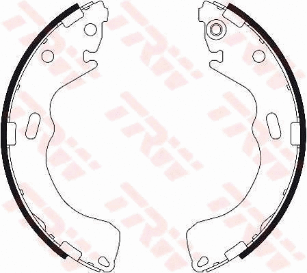 GS7248 TRW Комплект тормозных колодок, стояночная тормозная система (фото 1)