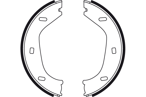 GS8219 TRW Комплект тормозных колодок, стояночная тормозная система (фото 2)