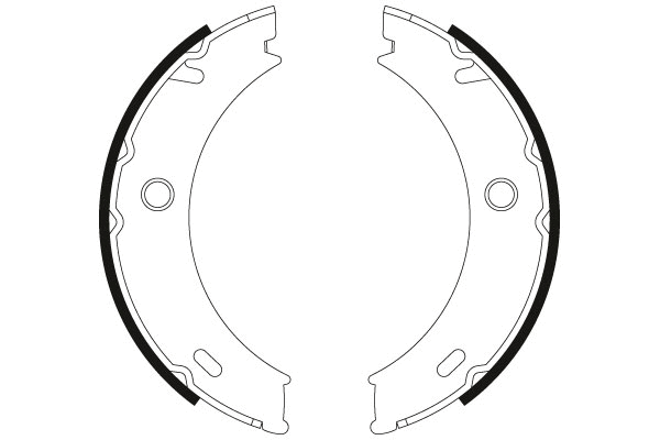 GS8466 TRW Комплект тормозных колодок, стояночная тормозная система (фото 2)