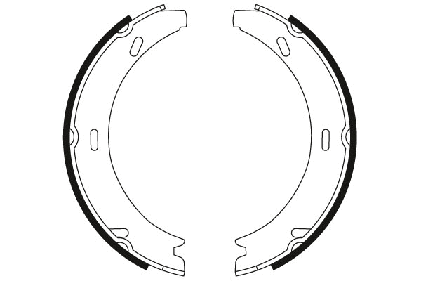 GS8595 TRW Комплект тормозных колодок, стояночная тормозная система (фото 2)