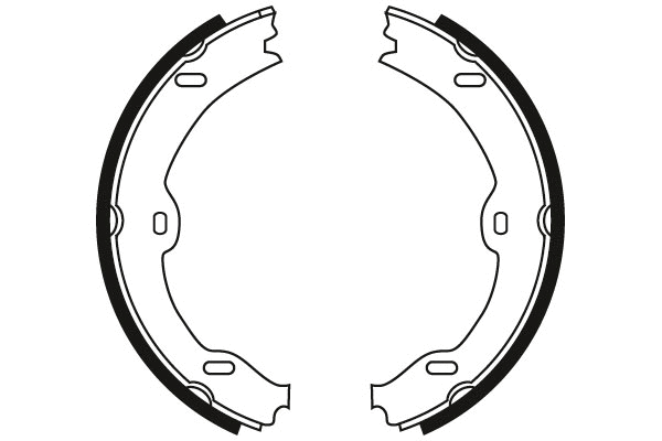 GS8721 TRW Комплект тормозных колодок, стояночная тормозная система (фото 2)