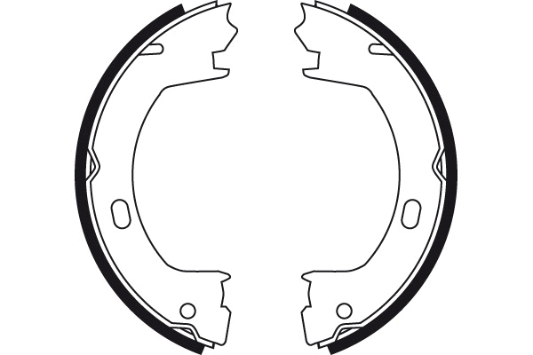 GS8728 TRW Комплект тормозных колодок, стояночная тормозная система (фото 2)