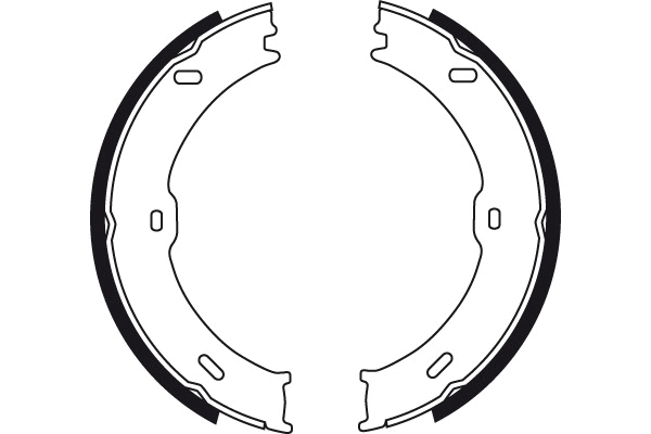 GS8758 TRW Комплект тормозных колодок, стояночная тормозная система (фото 2)