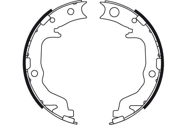 GS8783 TRW Комплект тормозных колодок, стояночная тормозная система (фото 2)