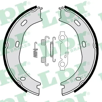 01839 LPR/AP/RAL Комплект тормозных колодок, стояночная тормозная система (фото 1)