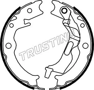 027.007 TRUSTING Комплект тормозных колодок, стояночная тормозная система (фото 1)