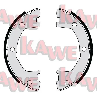 07800 KAWE Комплект тормозных колодок, стояночная тормозная система (фото 1)