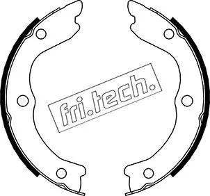 1067.196 FRI.TECH. Комплект тормозных колодок, стояночная тормозная система (фото 1)