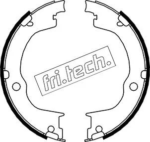 1073.175 FRI.TECH. Комплект тормозных колодок, стояночная тормозная система (фото 1)