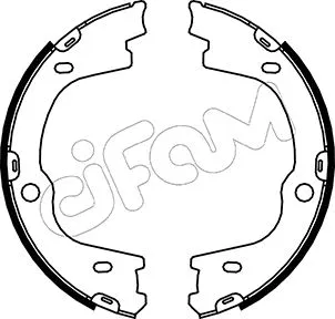 153-188 CIFAM Комплект тормозных колодок, стояночная тормозная система (фото 1)