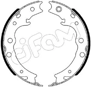 153-539 CIFAM Комплект тормозных колодок, стояночная тормозная система (фото 1)