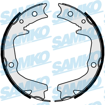81031 SAMKO Комплект тормозных колодок, стояночная тормозная система (фото 1)