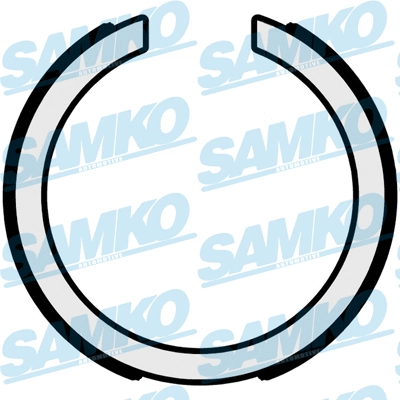 81095 SAMKO Комплект тормозных колодок, стояночная тормозная система (фото 1)