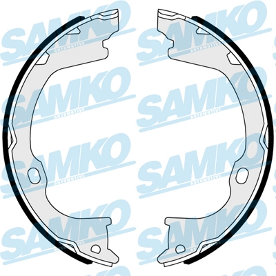 81102 SAMKO Комплект тормозных колодок, стояночная тормозная система (фото 1)