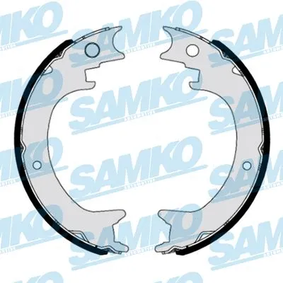 81198 SAMKO Комплект тормозных колодок, стояночная тормозная система (фото 1)
