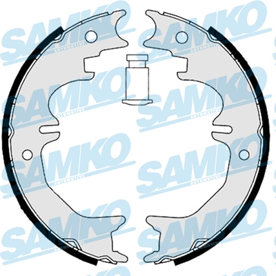 88850 SAMKO Комплект тормозных колодок, стояночная тормозная система (фото 1)