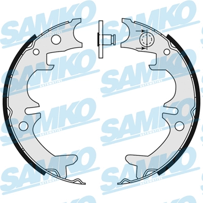 89140 SAMKO Комплект тормозных колодок, стояночная тормозная система (фото 1)