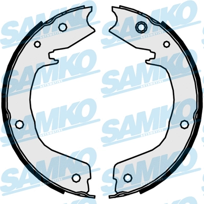 89850 SAMKO Комплект тормозных колодок, стояночная тормозная система (фото 1)