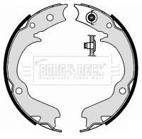 BBS6383 BORG & BECK Комплект тормозных колодок, стояночная тормозная система (фото 1)