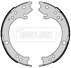 BBS6419 BORG & BECK Комплект тормозных колодок, стояночная тормозная система (фото 1)