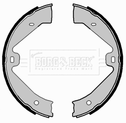 BBS6482 BORG & BECK Комплект тормозных колодок, стояночная тормозная система (фото 1)