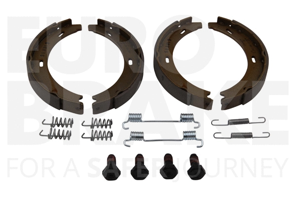 58492733868 EUROBRAKE Комплект тормозных колодок, стояночная тормозная система (фото 1)
