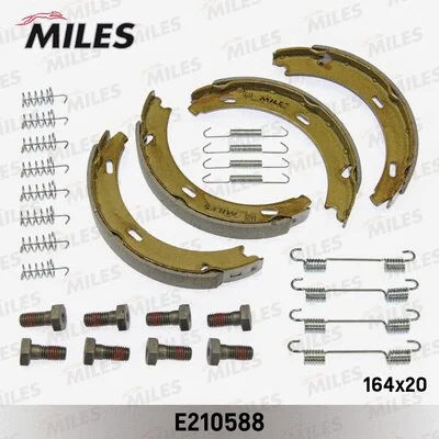 E210588 MILES Комплект тормозных колодок, стояночная тормозная система (фото 1)