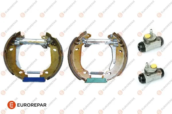 1611452480 EUROREPAR Комплект тормозов, барабанный тормозной механизм (фото 1)