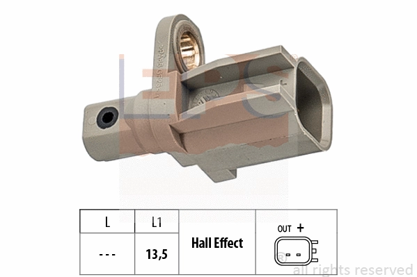1.960.136 EPS Датчик, частота вращения колеса (фото 1)