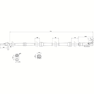 182417 HC-CARGO Датчик, частота вращения колеса (фото 2)