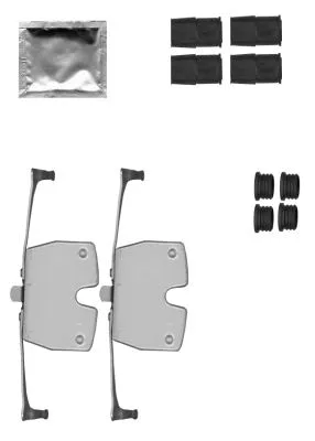 8DZ 355 205-441 BEHR/HELLA/PAGID Комплект принадлежностей, тормо (фото 1)