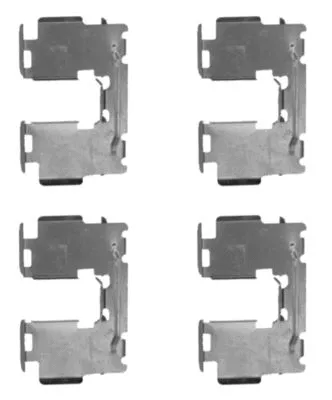 8DZ 355 203-901 BEHR/HELLA/PAGID Комплектующие, колодки дискового тормоза (фото 1)