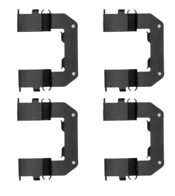 8DZ 355 205-221 BEHR/HELLA/PAGID Комплектующие, колодки дискового тормоза (фото 1)