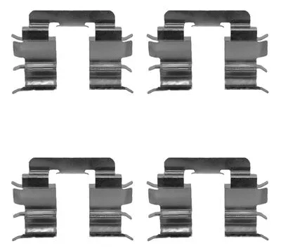 K0138 BEHR/HELLA/PAGID Комплектующие, колодки дискового тормоза (фото 1)