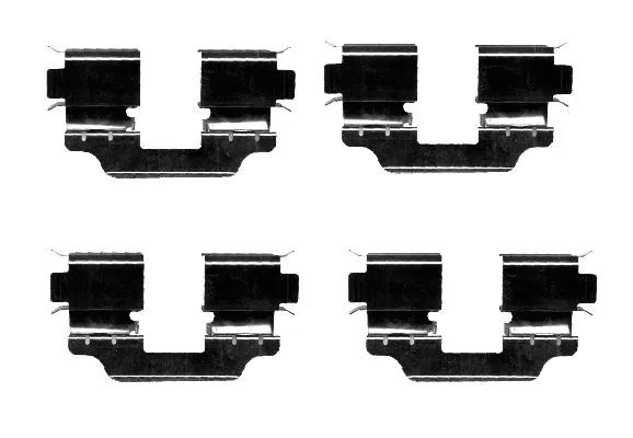 K0164 BEHR/HELLA/PAGID Комплектующие, колодки дискового тормоза (фото 1)