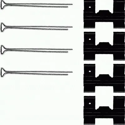 K0207 BEHR/HELLA/PAGID Комплектующие, колодки дискового тормоза (фото 1)