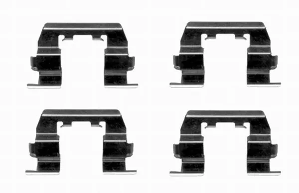 K0279 BEHR/HELLA/PAGID Комплектующие, колодки дискового тормоза (фото 1)