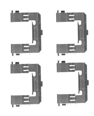 K0352 BEHR/HELLA/PAGID Комплектующие, колодки дискового тормоза (фото 1)