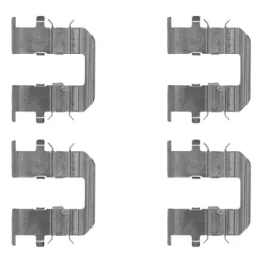 K0361 BEHR/HELLA/PAGID Комплектующие, колодки дискового тормоза (фото 1)