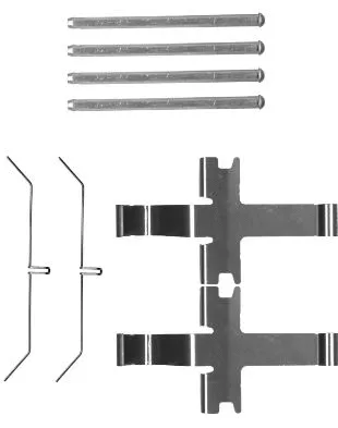 K0420 BEHR/HELLA/PAGID Комплектующие, колодки дискового тормоза (фото 1)