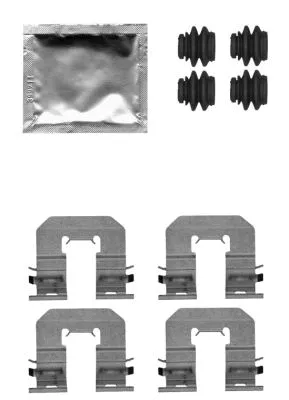 K0453 BEHR/HELLA/PAGID Комплектующие, колодки дискового тормоза (фото 1)